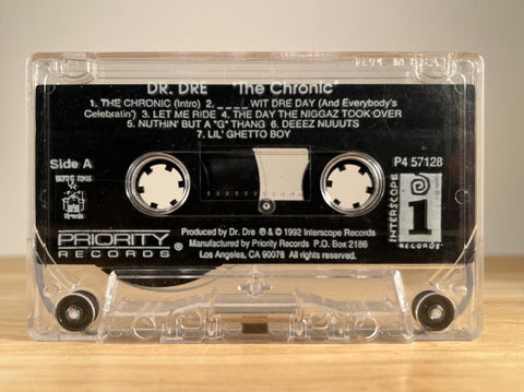 DR. DRE – THE CHRONIC – CASSETTE TAPE [no jcard]