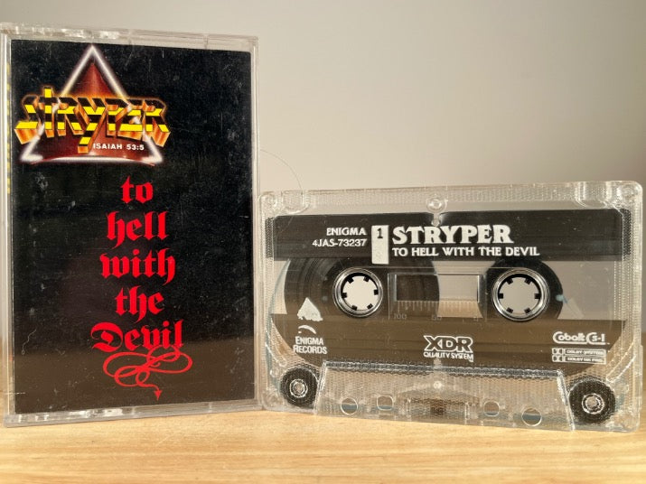 STRYPER – To Hell with the Devil – CASSETTE TAPE