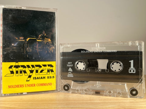 STRYPER – Soldiers Under Command – CASSETTE TAPE