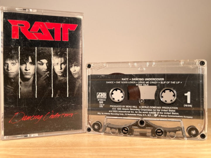 RATT – Dancing Undercover – CASSETTE TAPE