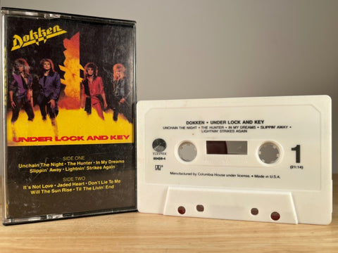 DOKKEN – Under Lock and Key – CASSETTE TAPE