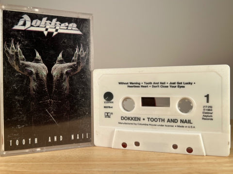 DOKKEN – Tooth and Nail – CASSETTE TAPE