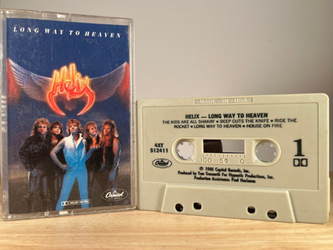 HELIX – Long Way to Heaven – CASSETTE TAPE