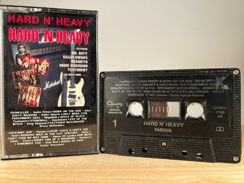 VARIOUS ARTISTS – Hard N' Heavy – CASSETTE TAPE