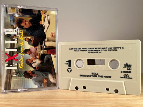 EXILE – Shelter from the Night – CASSETTE TAPE