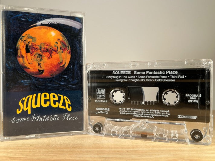 SQUEEZE – Some Fantastic Place – CASSETTE TAPE