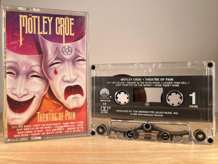 MÖTLEY CRÜE – Theatre of Pain – CASSETTE TAPE-2