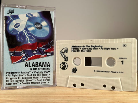 ALABAMA - In the Beginning - CASSETTE TAPE