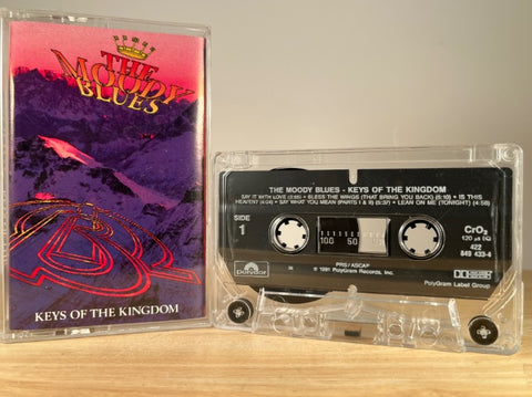 THE MOODY BLUES - Keys of the Kingdom - CASSETTE TAPE