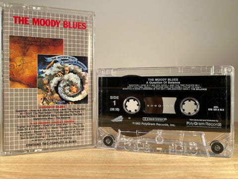 THE MOODY BLUES - A Question of Balance - CASSETTE TAPE