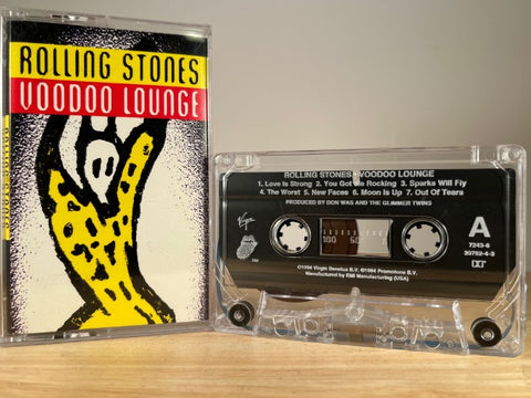 THE ROLLING STONES - Voodoo Lounge - CASSETTE TAPE