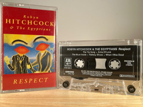 ROBYN HITCHCOCK & THE EGYPTIANS - Respect - CASSETTE TAPE