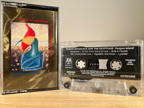 ROBYN HITCHCOCK & THE EGYPTIANS - Perspex Island - CASSETTE TAPE