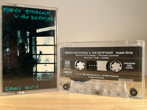 ROBYN HITCHCOCK & THE EGYPTIANS - Queen Elvis - CASSETTE TAPE