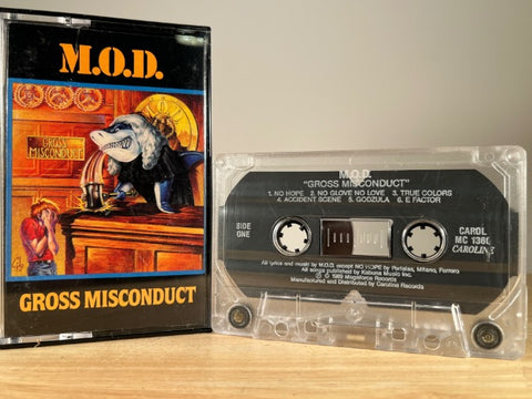 M.O.D. - Gross Misconduct - CASSETTE TAPE