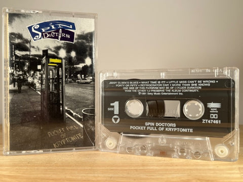 SPIN DOCTORS - Pocket Full of Kryptonite - CASSETTE TAPE