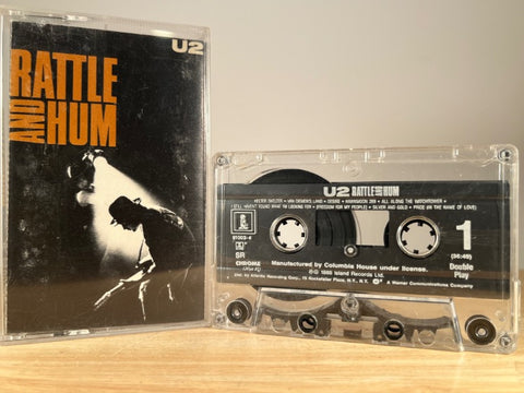 U2 - Rattle and Hum - CASSETTE TAPE