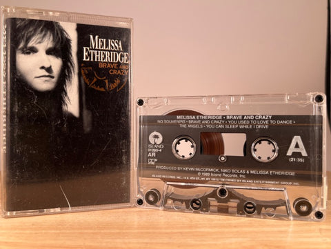 MELISSA ETHERIDGE - Brave and Crazy - CASSETTE TAPE