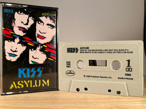 KISS - Asylum - CASSETTE TAPE
