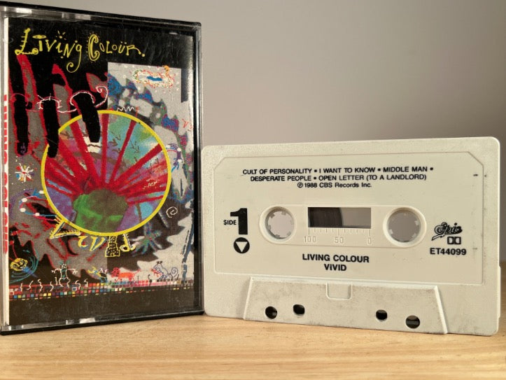 LIVING COLOR - Vivid - CASSETTE TAPE