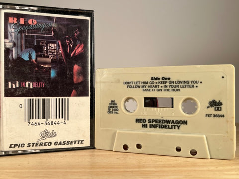 REO SPEEDWAGON - High Fidelity - CASSETTE TAPE