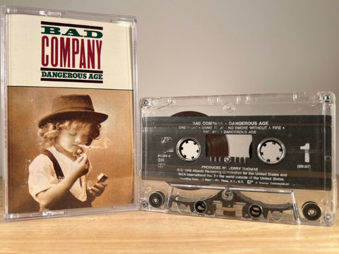 BAD COMPANY - Dangerous age - CASSETTE TAPE