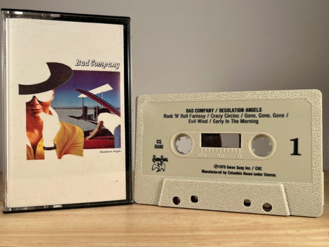 BAD COMPANY - Desolation Angels - CASSETTE TAPE