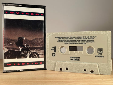 LOVERBOY - Wildside - CASSETTE TAPE