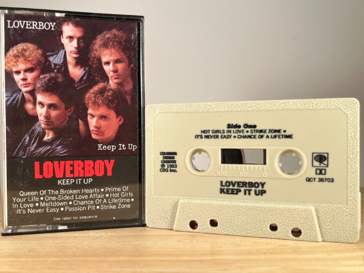 LOVERBOY - Keep it Up - CASSETTE TAPE