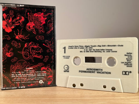 AEROSMITH - Permanent vacation - CASSETTE TAPE
