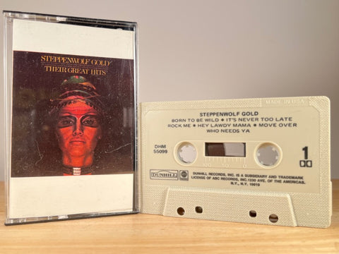 STEPPENWOLF - Gold: their greatest hits - CASSETTE TAPE
