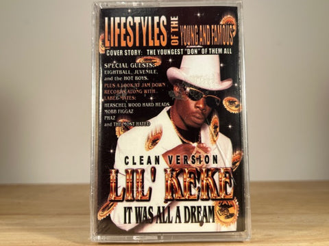 LIL KEKE - It Was All a Dream - BRAND NEW CASSETTE TAPE