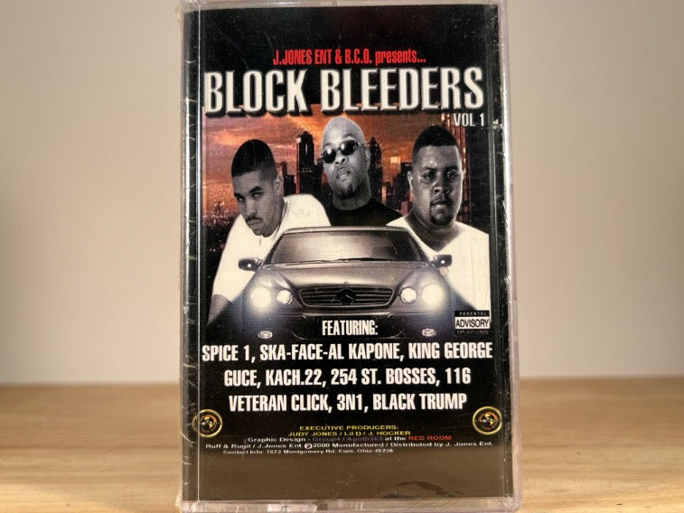 BLOCK BLEEDERS - Block Bleeders Vol. 1 - BRAND NEW CASSETTE TAPE