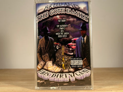 BREED & THE GOTTI FAMILY - This Dirty Game - BRAND NEW CASSETTE TAPE