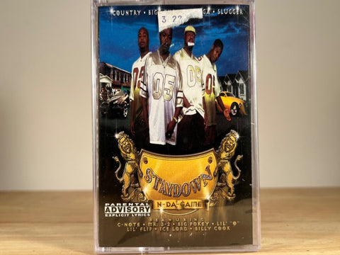 STAYDOWN - N Da Game - BRAND NEW CASSETTE TAPE