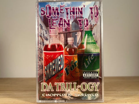 Nightshift Muzik – Somethin' To Lean To - Chopped & Skrewed - BRAND NEW CASSETTE TAPE