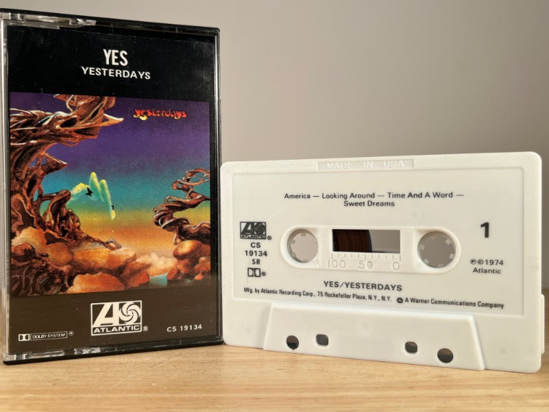YES - Yesterdays - CASSETTE TAPE