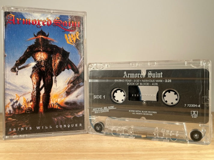 ARMORED SAINT - Saints Will Conquer - CASSETTE TAPE