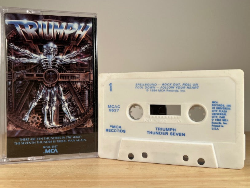 TRIUMPH - Thunder Seven - CASSETTE TAPE