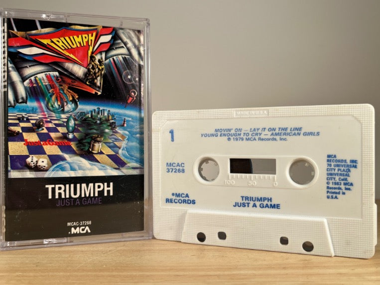 TRIUMPH - Just a Game - CASSETTE TAPE