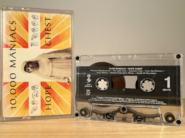 10,000 MANIACS - Hope Chest - CASSETTE TAPE