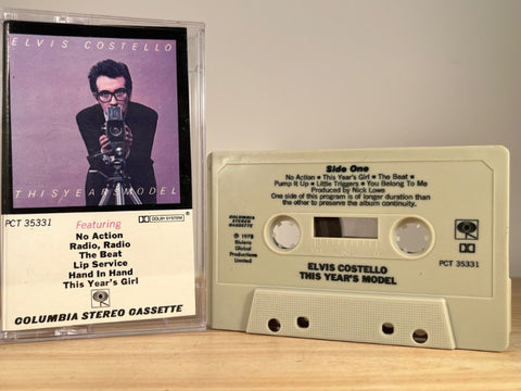 ELVIS COSTELLO - This Year's Model - CASSETTE TAPE
