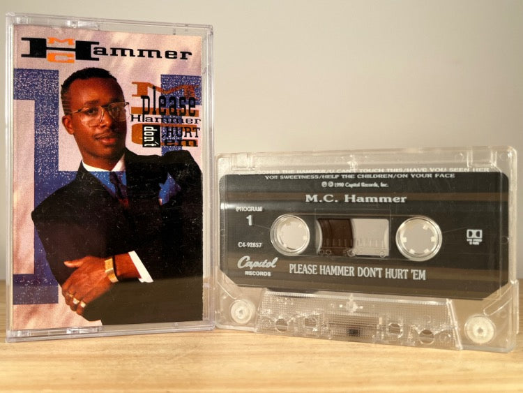 M.C. HAMMER - Please Hammer Don't Hurt 'Em - CASSETTE TAPE