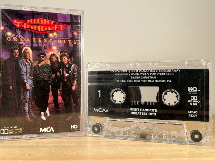NIGHT RANGER - Greatest Hits - CASSETTE TAPE