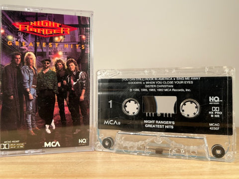 NIGHT RANGER - Greatest Hits - CASSETTE TAPE