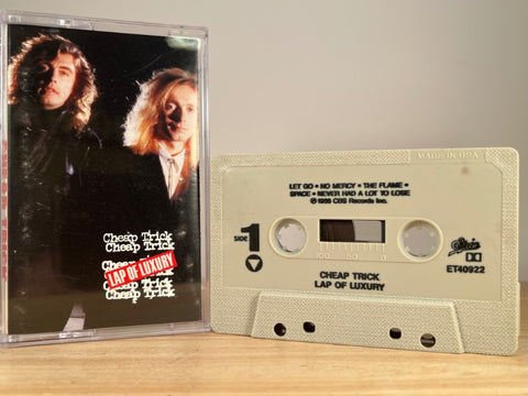 CHEAP TRICK - Lap Of Luxury - CASSETTE TAPE