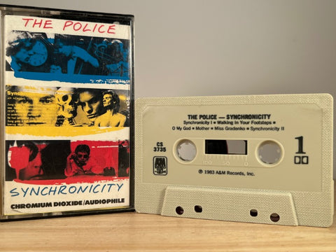THE POLICE - Synchronicity - CASSETTE TAPE