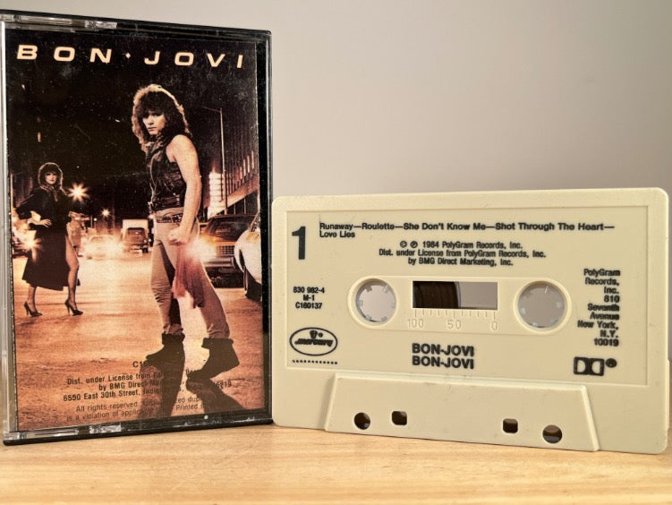 BON JOVI - Bon Jovi - CASSETTE TAPE