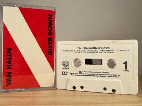 VAN HALEN - Diver Down - CASSETTE TAPE