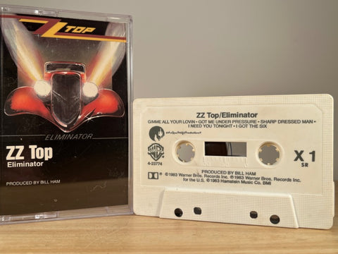 ZZ TOP - Eliminator - CASSETTE TAPE